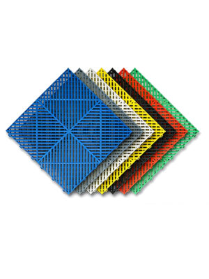 1.8cm Car Wash Plastic Floor Mat Without Digging Groove