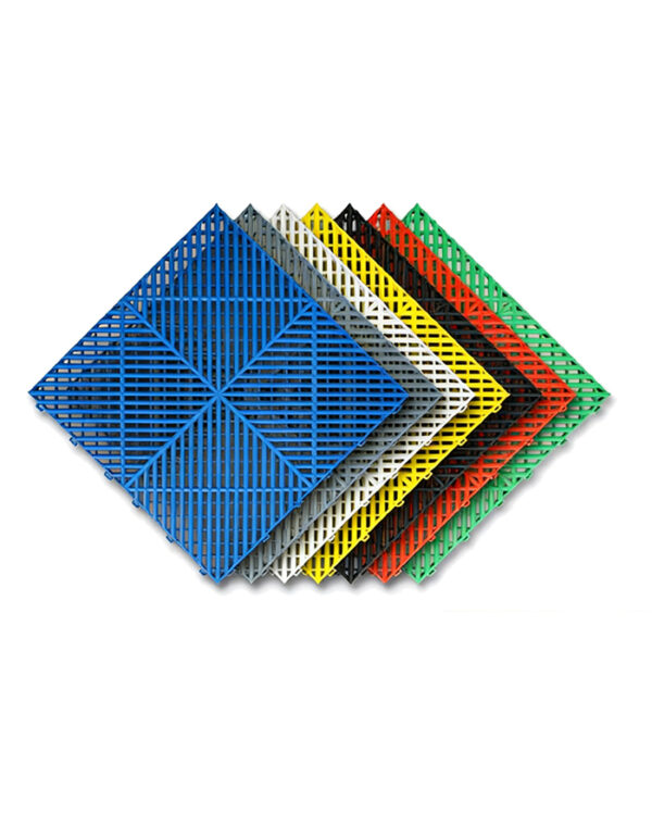 1.8cm Car Wash Plastic Floor Mat Without Digging Groove