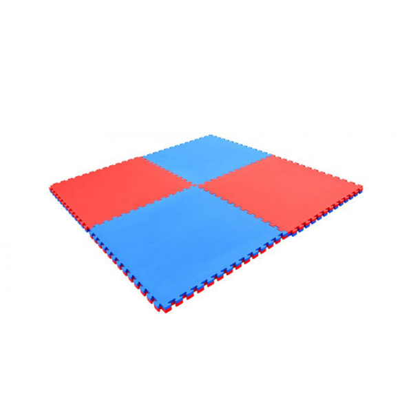 taekwondo mat Blue and Red Puzzle Taekwondo Mat
