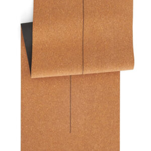 Natural Rubber Cork Yoga Mat for Exercise and Fitness