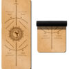 Natural Rubber Cork Yoga Mat for Exercise and Fitness