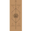 Natural Rubber Cork Yoga Mat for Exercise and Fitness