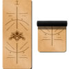 Natural Rubber Cork Yoga Mat for Exercise and Fitness