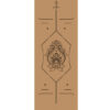 Natural Rubber Cork Yoga Mat for Exercise and Fitness