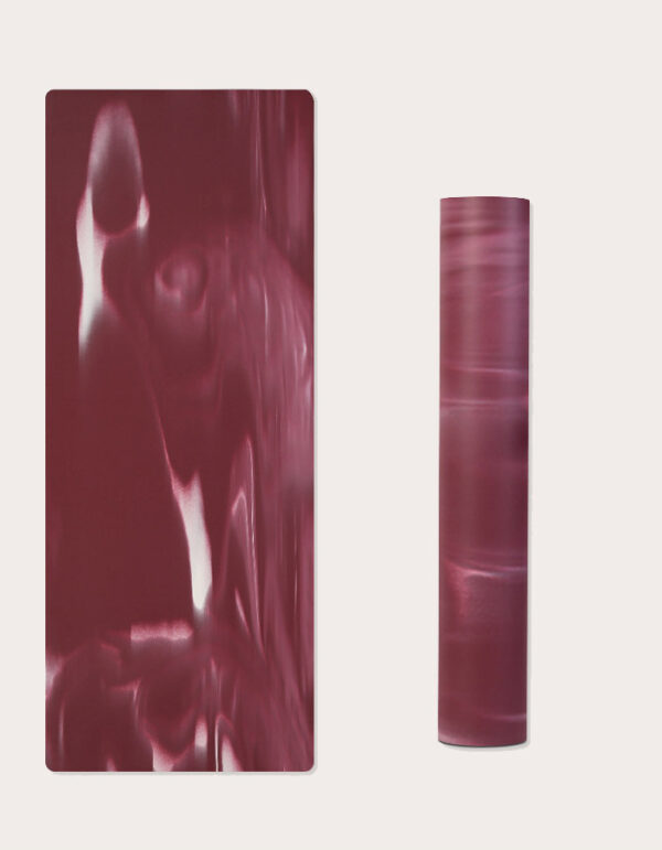 Color-blocked Gradient PU & Natural Rubber Mat Yoga Mat