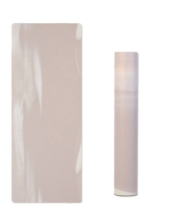 YOGA BAG051 Color-blocked Gradient PU & Natural Rubber Mat Yoga Mat