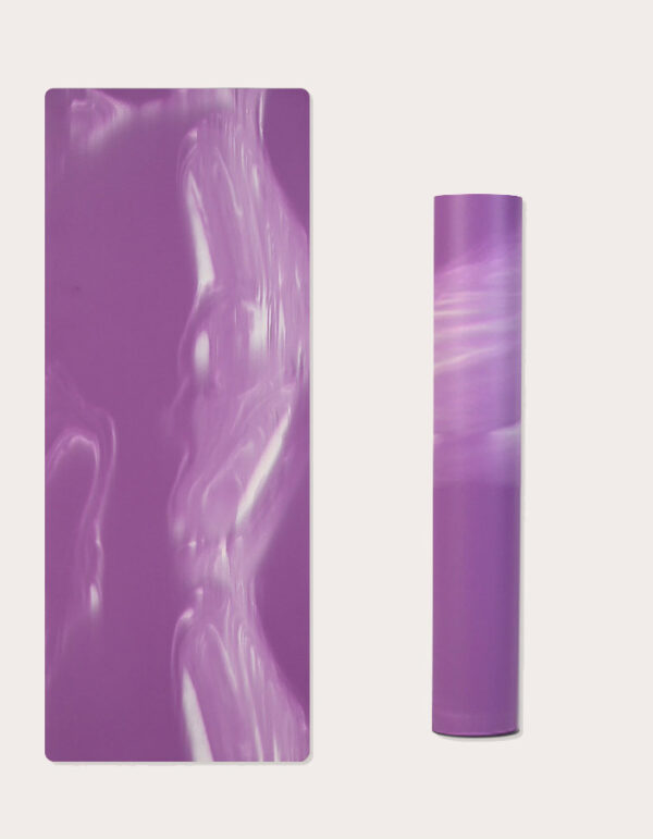 Color-blocked Gradient PU & Natural Rubber Mat Yoga Mat