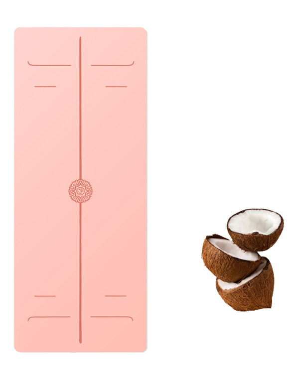 Coconut Shell and Coconut Fiber Reinforced Natural Rubber Yoga Mat