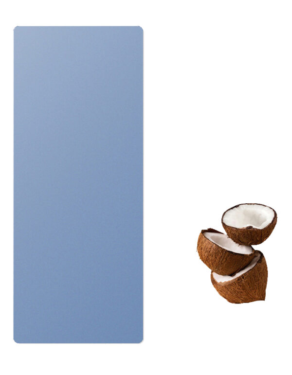 Coconut Shell and Coconut Fiber Reinforced Natural Rubber Yoga Mat