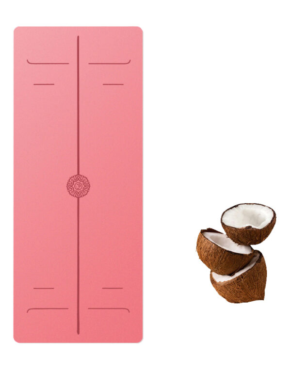 Coconut Shell and Coconut Fiber Reinforced Natural Rubber Yoga Mat