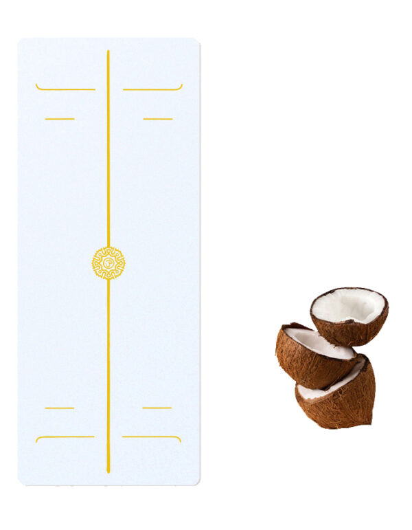 Coconut Shell and Coconut Fiber Reinforced Natural Rubber Yoga Mat