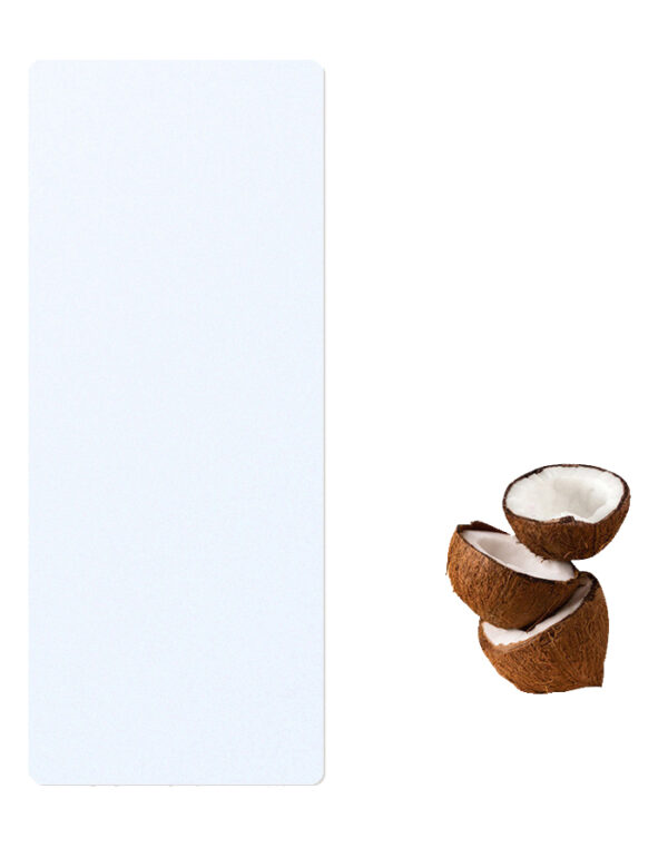 Coconut Shell and Coconut Fiber Reinforced Natural Rubber Yoga Mat