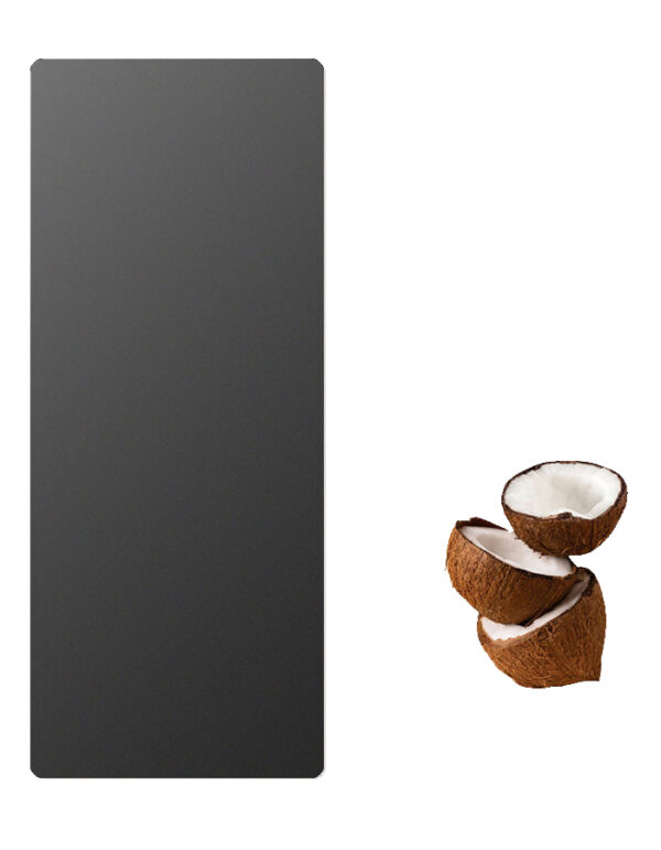 Coconut Shell and Coconut Fiber Reinforced Natural Rubber Yoga Mat