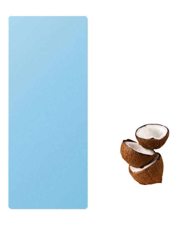 Coconut Shell and Coconut Fiber Reinforced Natural Rubber Yoga Mat