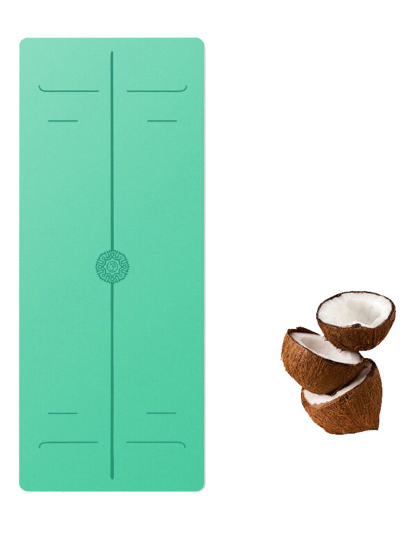 Coconut Shell and Coconut Fiber Reinforced Natural Rubber Yoga Mat