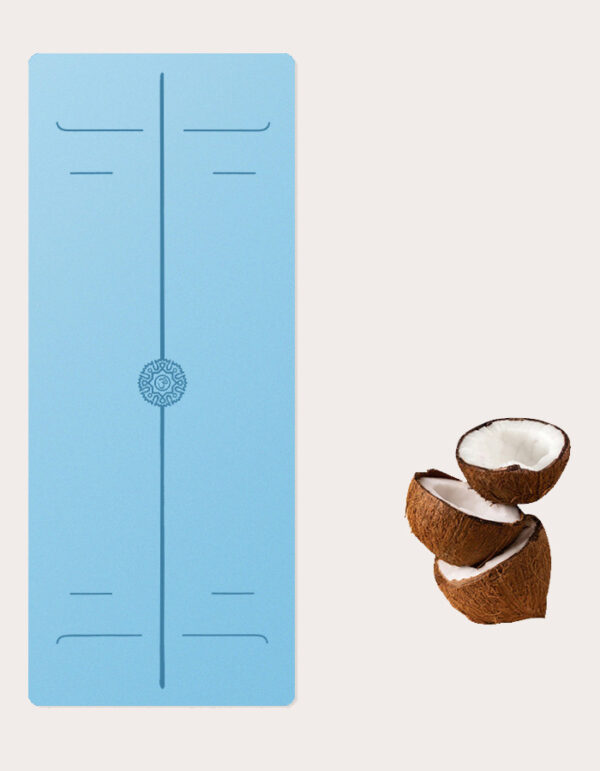 Coconut Shell and Coconut Fiber Reinforced Natural Rubber Yoga Mat