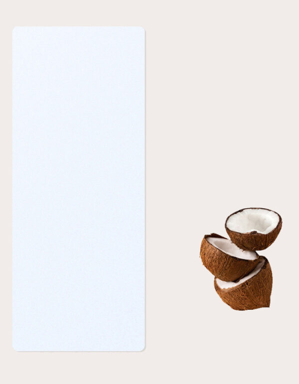 Coconut Shell and Coconut Fiber Reinforced Natural Rubber Yoga Mat