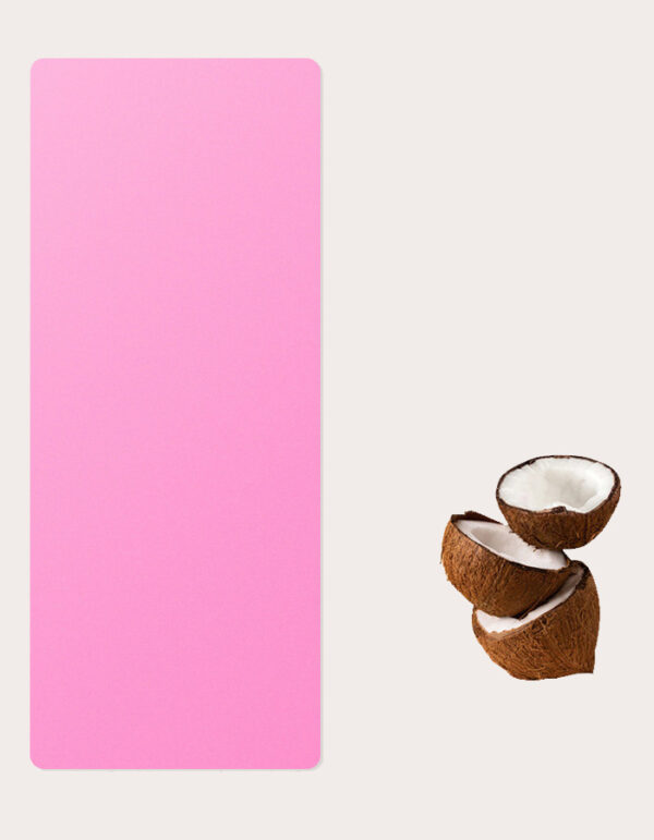 Coconut Shell and Coconut Fiber Reinforced Natural Rubber Yoga Mat