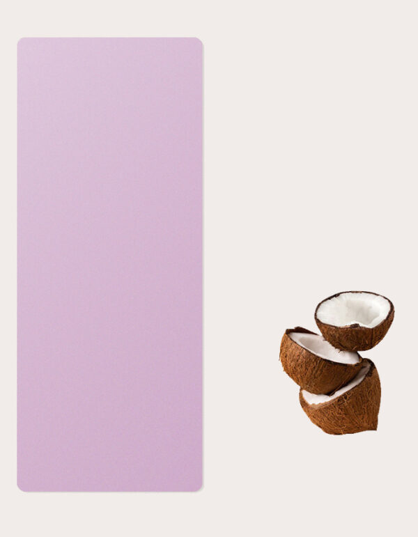 Coconut Shell and Coconut Fiber Reinforced Natural Rubber Yoga Mat
