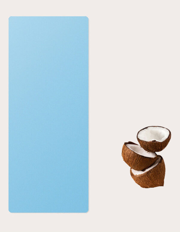 Coconut Shell and Coconut Fiber Reinforced Natural Rubber Yoga Mat