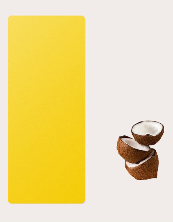 Coconut Shell and Coconut Fiber Reinforced Natural Rubber Yoga Mat