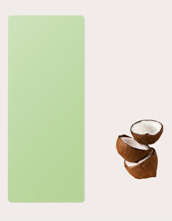 Coconut Shell and Coconut Fiber Reinforced Natural Rubber Yoga Mat