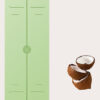 Coconut Shell and Coconut Fiber Reinforced Natural Rubber Yoga Mat