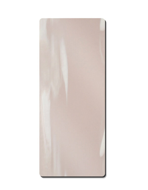 Color-Blocked Matte Natural Rubber Yoga Mat