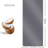 Coconut Shell Sanded PU Yoga Mat with Natural Rubber