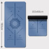0.2 Inch Thick PU Natural Rubber Yoga Mat