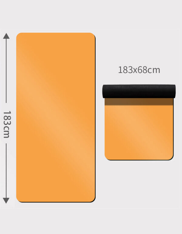 0.2 Inch Thick PU Natural Rubber Yoga Mat