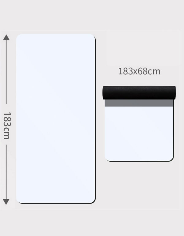0.2 Inch Thick PU Natural Rubber Yoga Mat