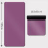 0.2 Inch Thick PU Natural Rubber Yoga Mat