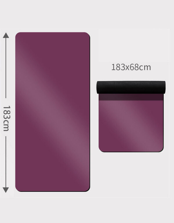 0.2 Inch Thick PU Natural Rubber Yoga Mat