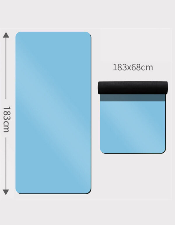 0.2 Inch Thick PU Natural Rubber Yoga Mat