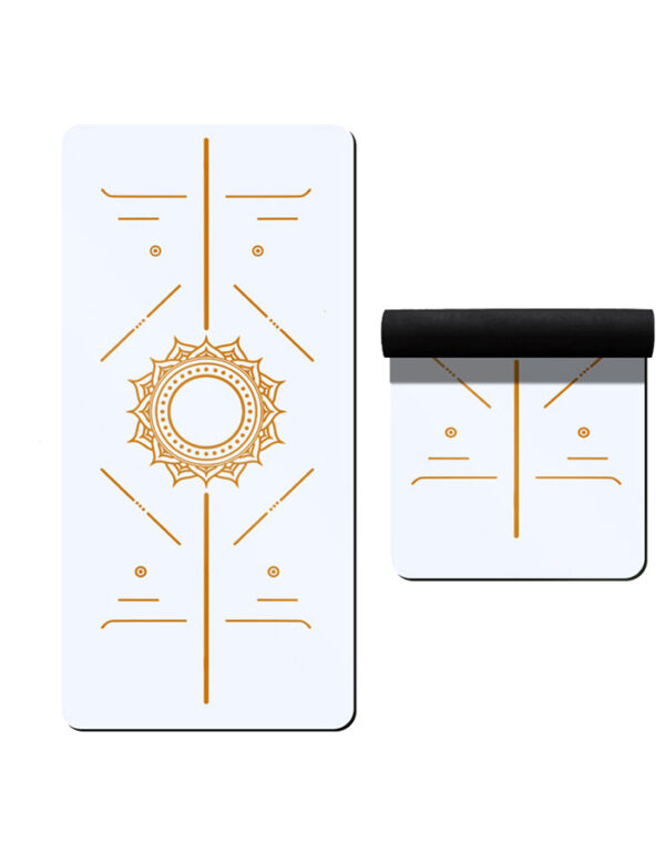 YOGA matt230 0.2 Inch Thick PU Natural Rubber Yoga Mat