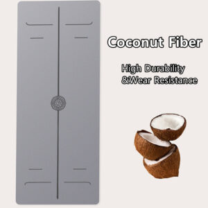 Coconut Shell and Coconut Fiber Reinforced Natural Rubber Yoga Mat