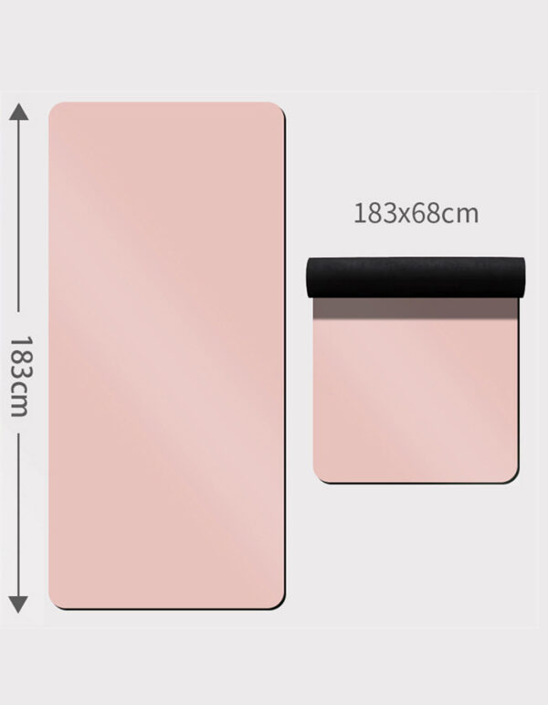 0.2 Inch Thick PU Natural Rubber Yoga Mat