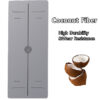 Coconut Shell and Coconut Fiber Reinforced Natural Rubber Yoga Mat