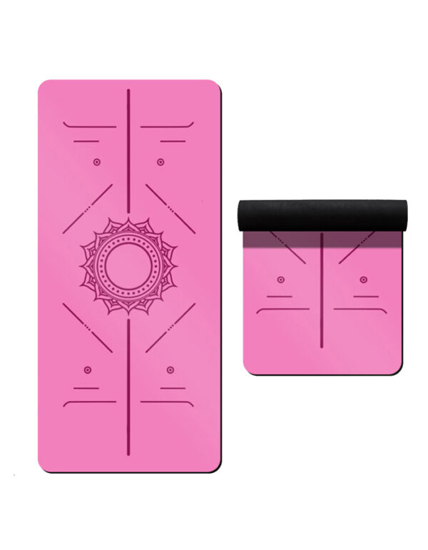 yoga matt 239 0.2 Inch Thick PU Natural Rubber Yoga Mat