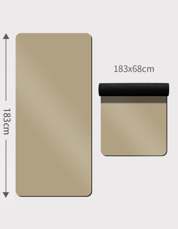 0.2 Inch Thick PU Natural Rubber Yoga Mat