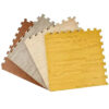 Wood Grain EVA Interlocking Foam Floor Puzzle Tiles