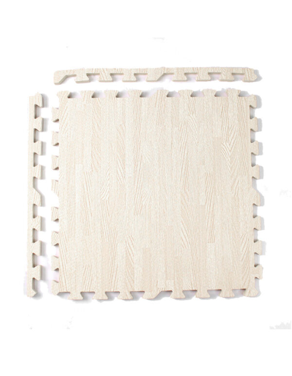 Wood Grain EVA Interlocking Foam Floor Puzzle Tiles