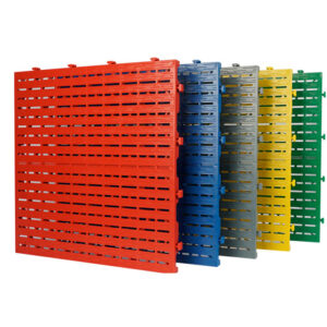 20mm Thick Garage Protective Mat, Encrypted Grid Drainage Floor for Car Detailing & Film Wrapping Shop, No Dig Trench Drain Grate