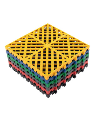 3cm Heavy Duty Plastic Grating | Non-Slip Interlocking Floor Mat for Car Wash