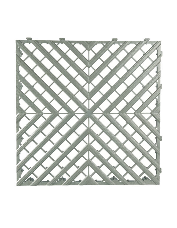 Colored 4cm Interlocking Plastic Drainage Grates, Anti-Slip Car Wash Floor Tiles for Auto Detailing & 4S Service Centers