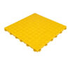 18mm Thick Coin Pattern Solid Interlocking Floor Tiles | Heavy-Duty Anti-Slip Plastic Drainage Mats for Car Wash