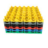 3.0cm Thick PP Interlocking Car Wash Floor Grates | Heavy-Duty No-Dig Plastic Drainage Mats for 4S Shops & Garages