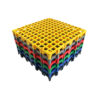 4cm Thick Round Hole Plastic Interlocking Floor Grates, Heavy Duty Non-Slip Modular Mats
