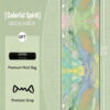 Ink Wash Print03 PU Natural Rubber Coconut Textured Yoga Mat Ink Wash Print Fade Resistant Anti Slip Wearproof Shock Absorbing Silent Fitness Mat